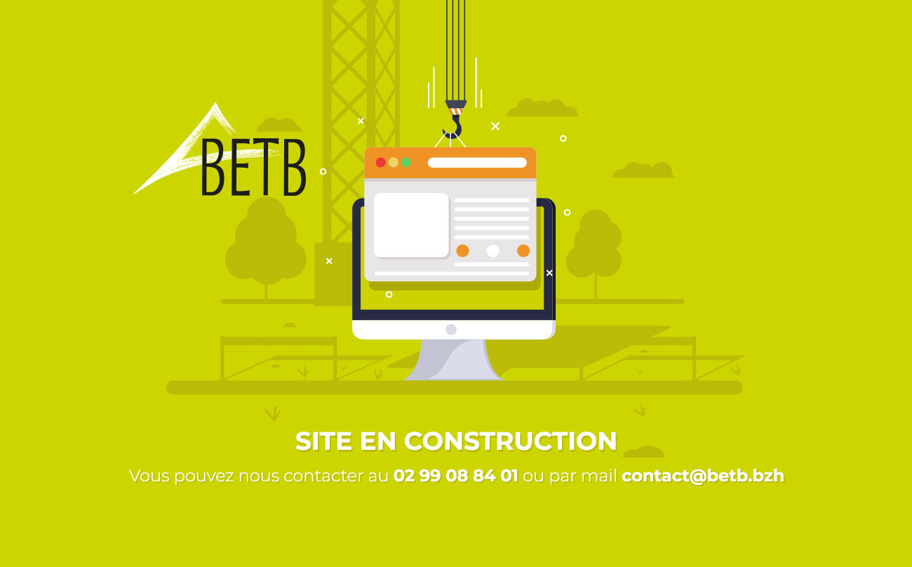 site en construction